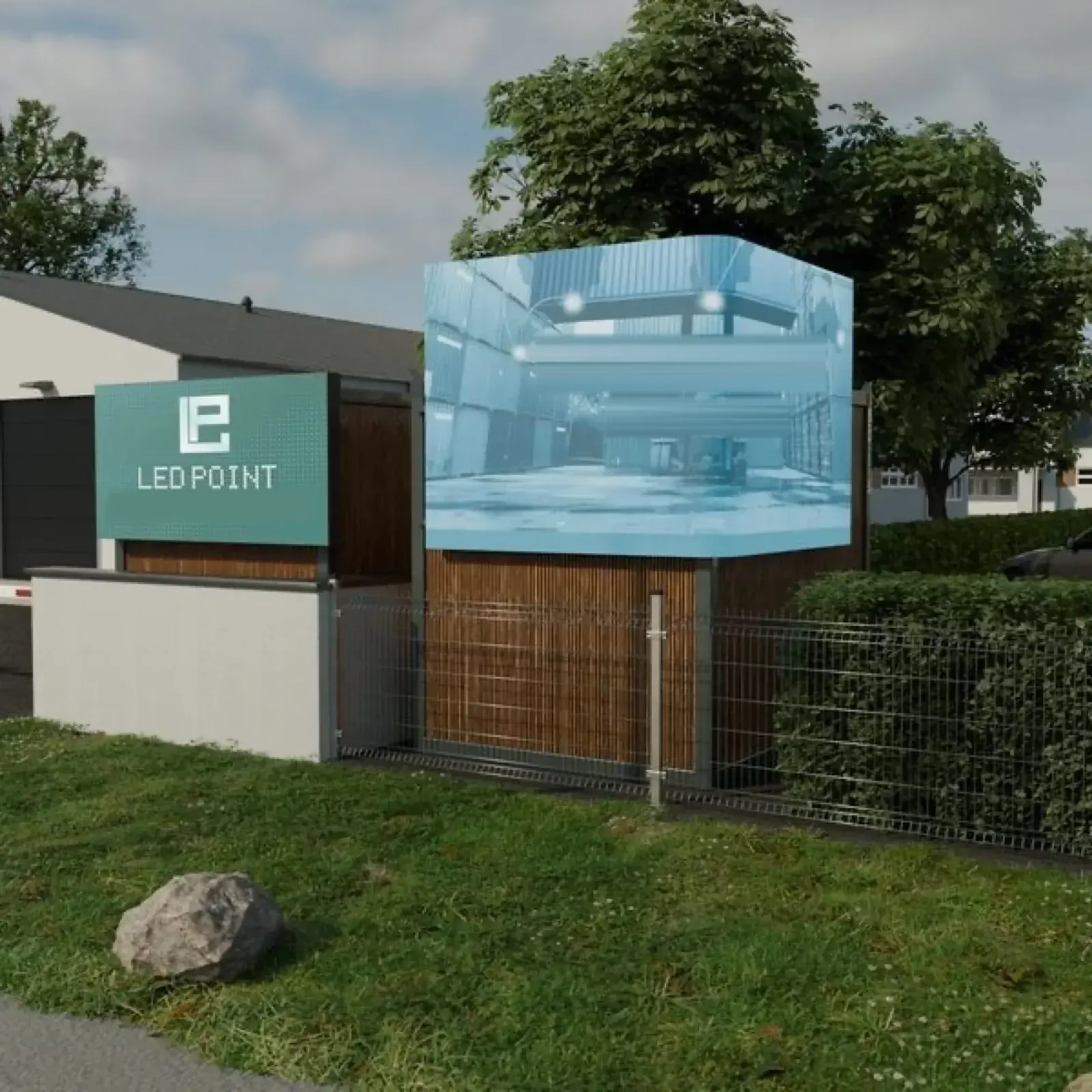Container LED pubblicitari
