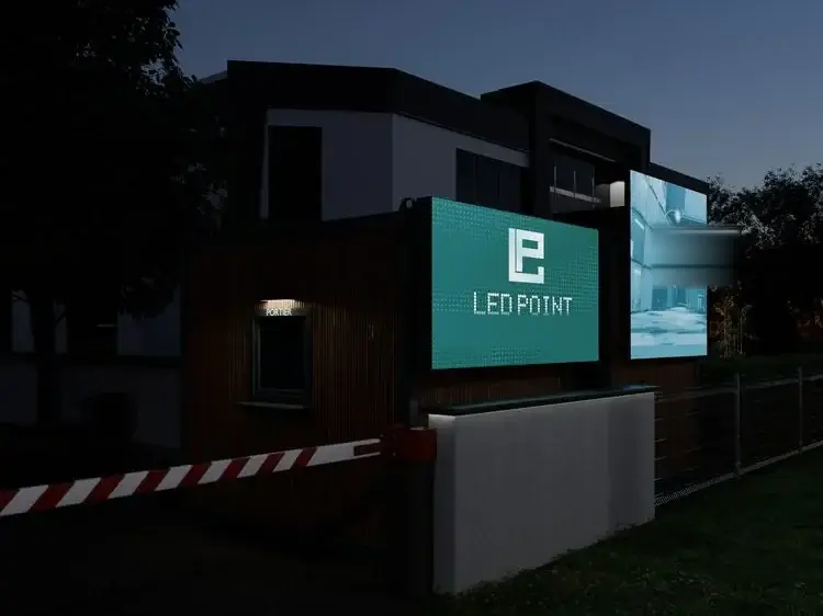 Container LED con alimentazione esterna