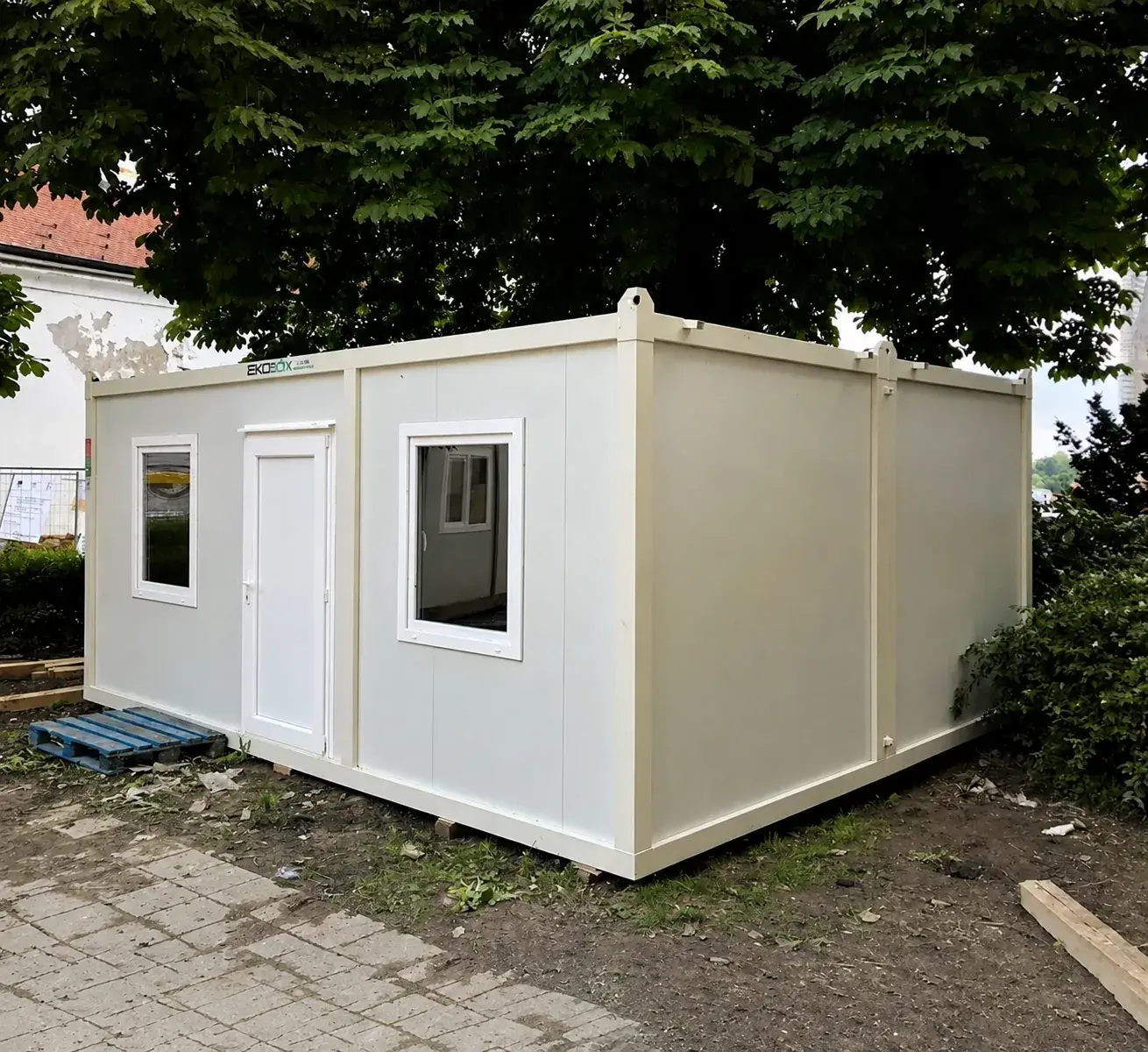 Container modulare in produzione