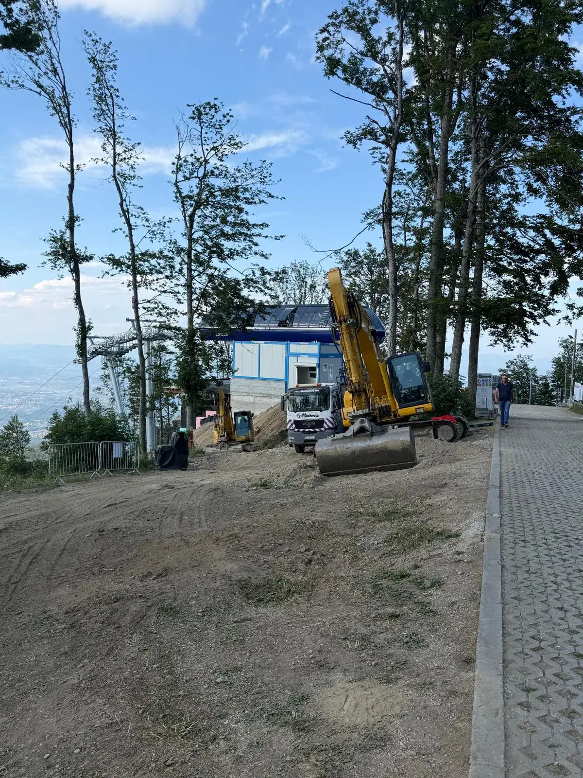 Moduli da cantiere EKO BOX sullo Sljeme