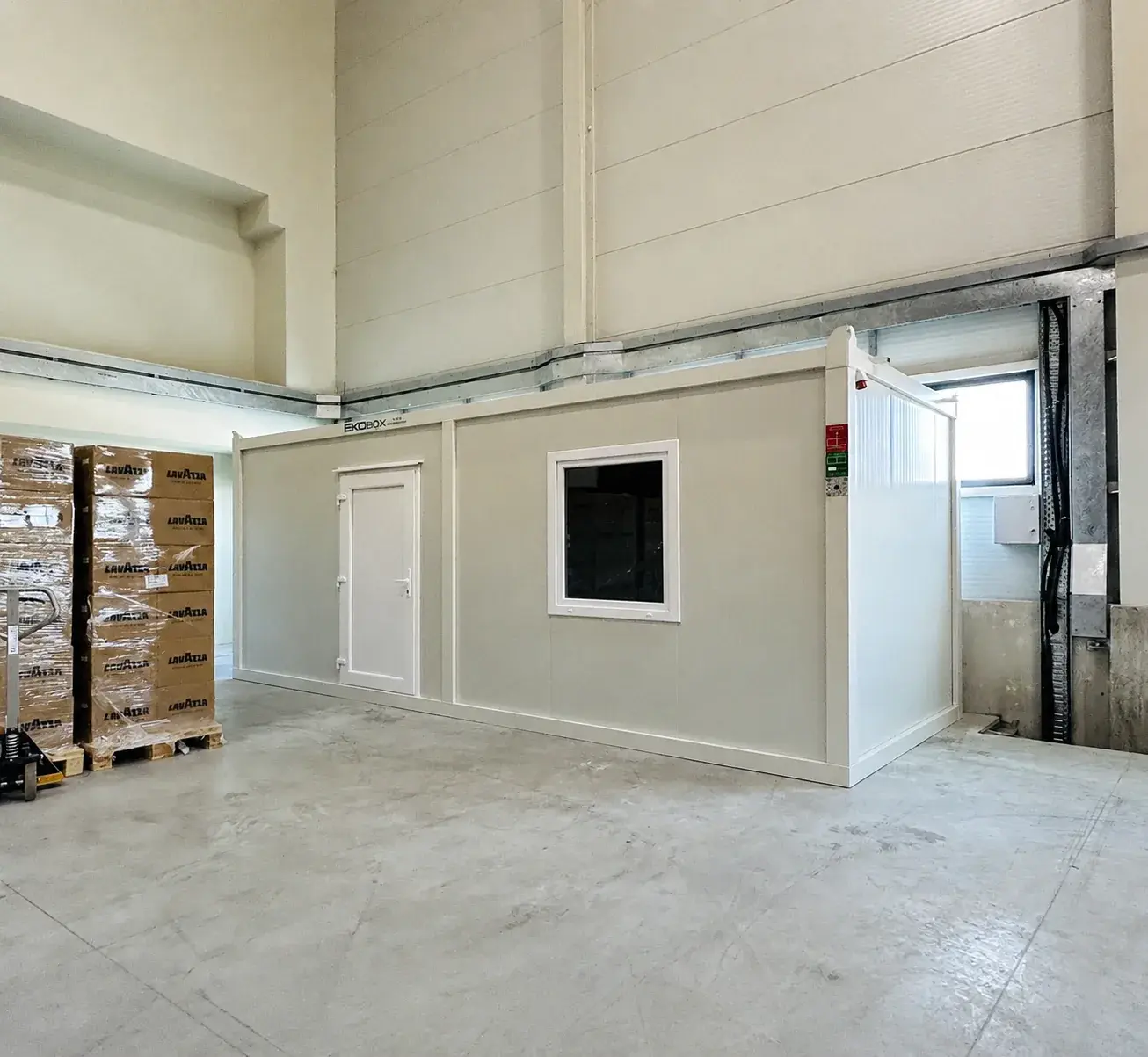 Container ufficio da cantiere