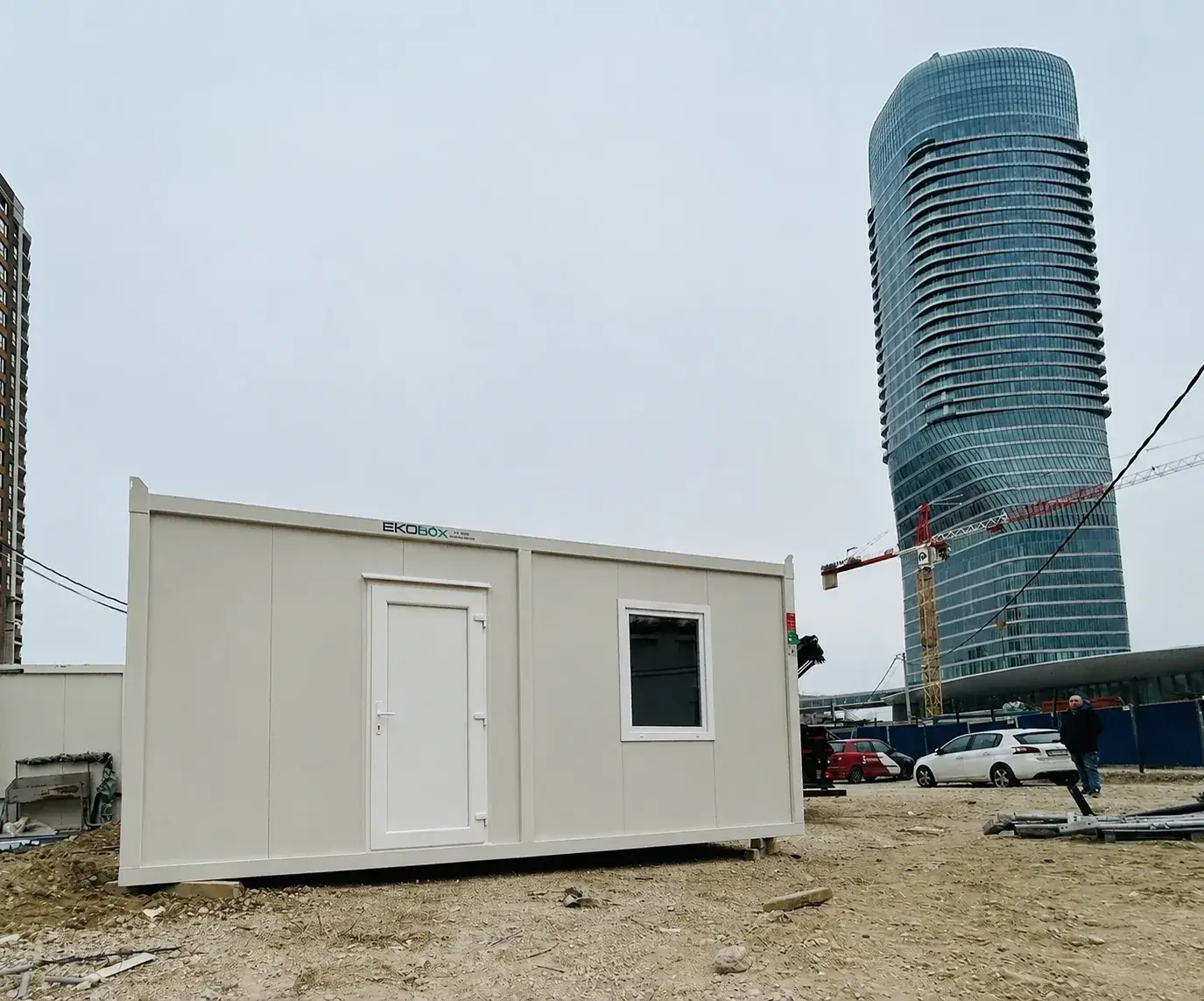 Realizzazione di un container da cantiere