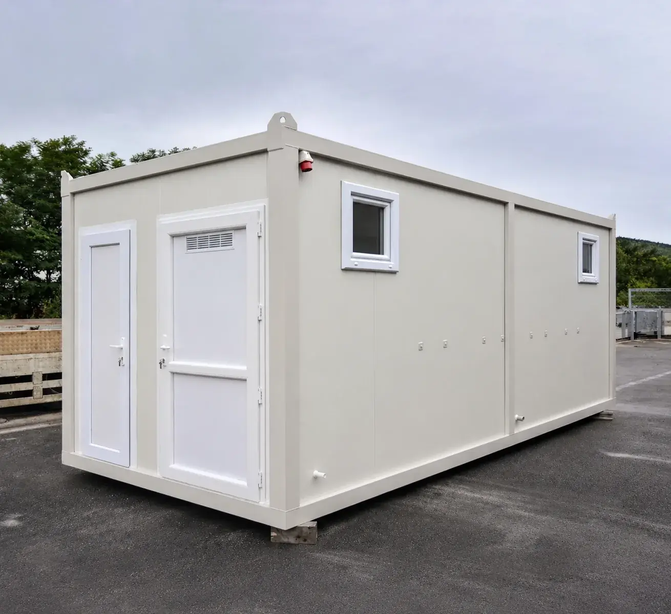 Realizzazione di un container sanitario