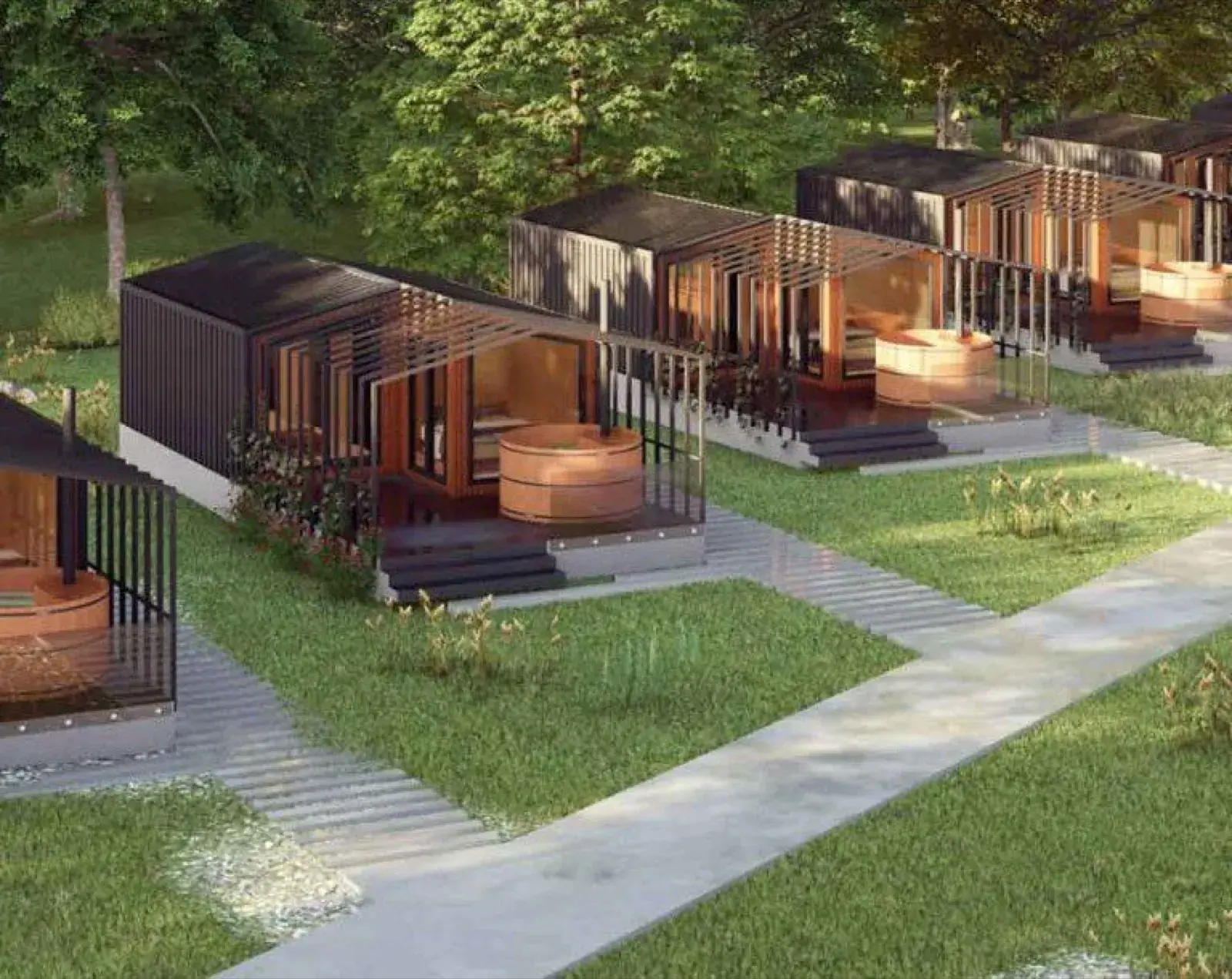 Tiny House EKO BOX nella natura